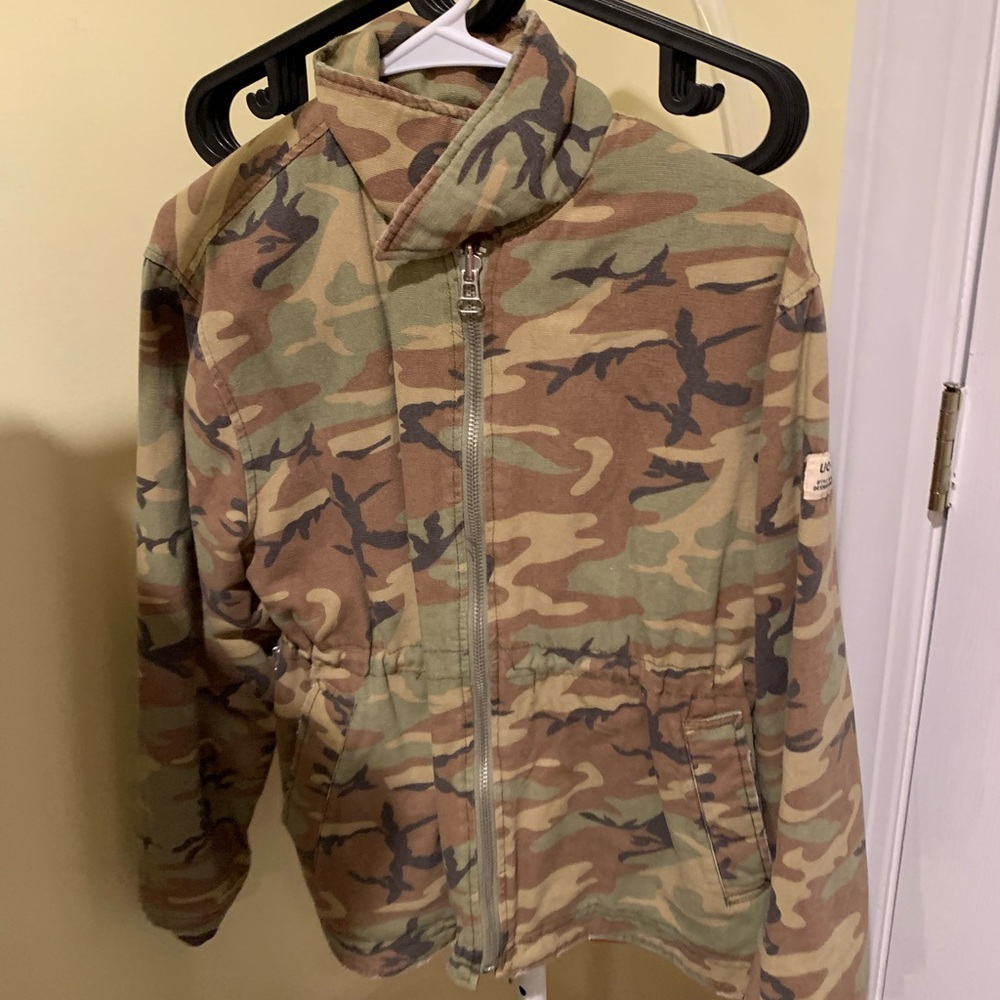 UO camo jacket